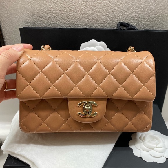 CHANEL Handbags - SOLD NEW Chanel Carmel Mini Rectangle